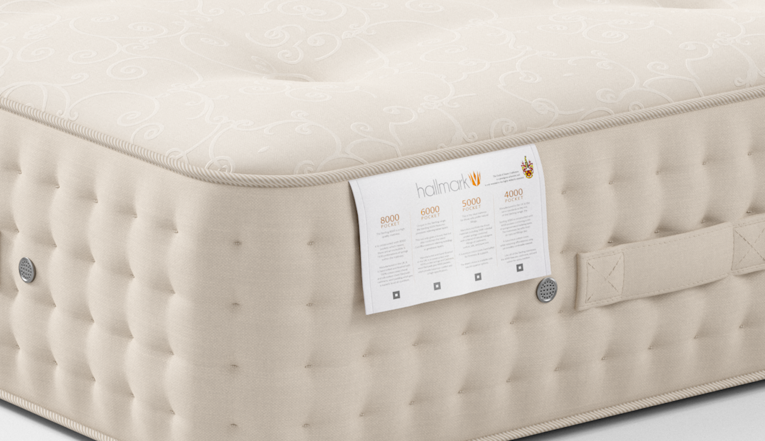 Joseph Hallmark Sprung 6000 Memory Mattress