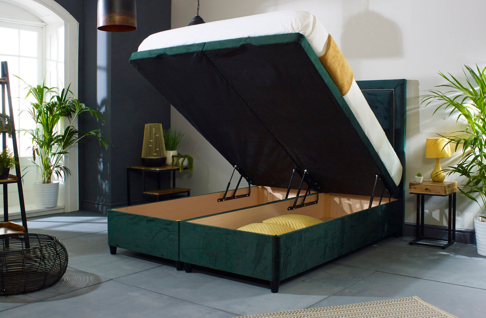 Grace Floating Ottoman Bed Frame — view 3