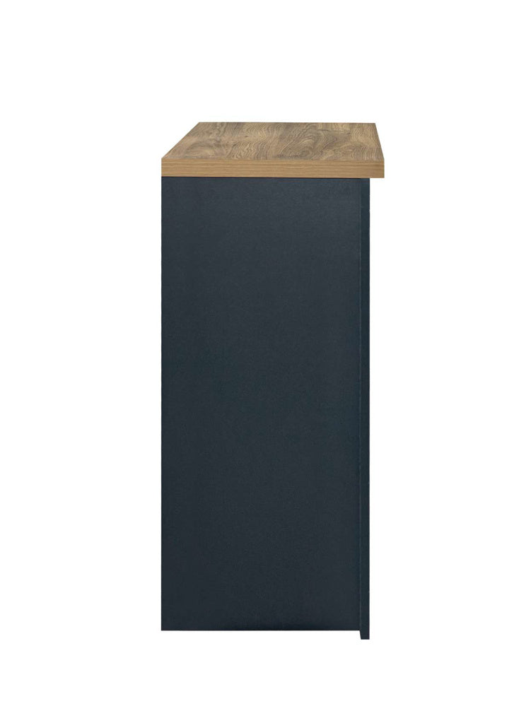 Birlea Highgate Navy & Oak 4 Drawer Chest — view 3