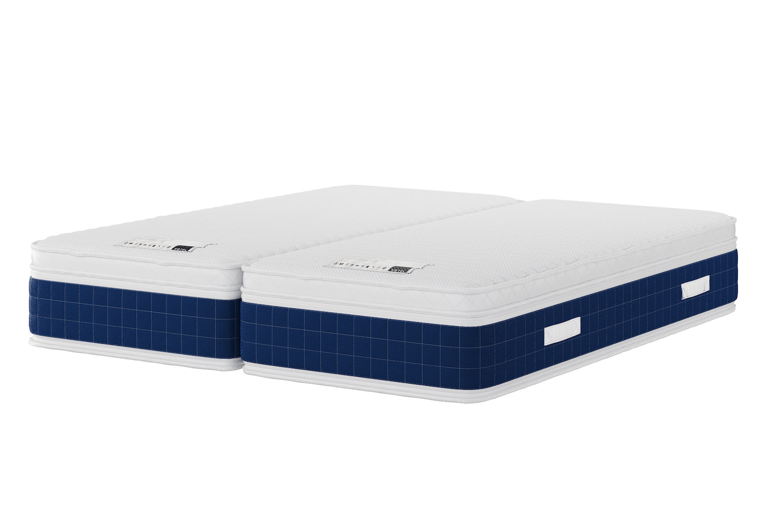 Zip and Link Hotel Standard 3000 Memory Pillowtop Divan Set