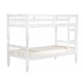 Milano White Wash Bunk Bed