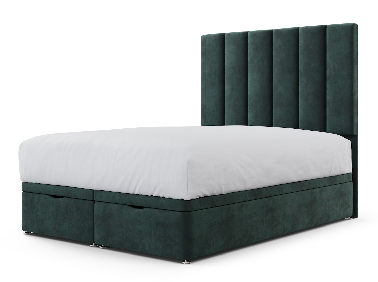 Coral Ottoman Storage Bed Including Headboard — view 2