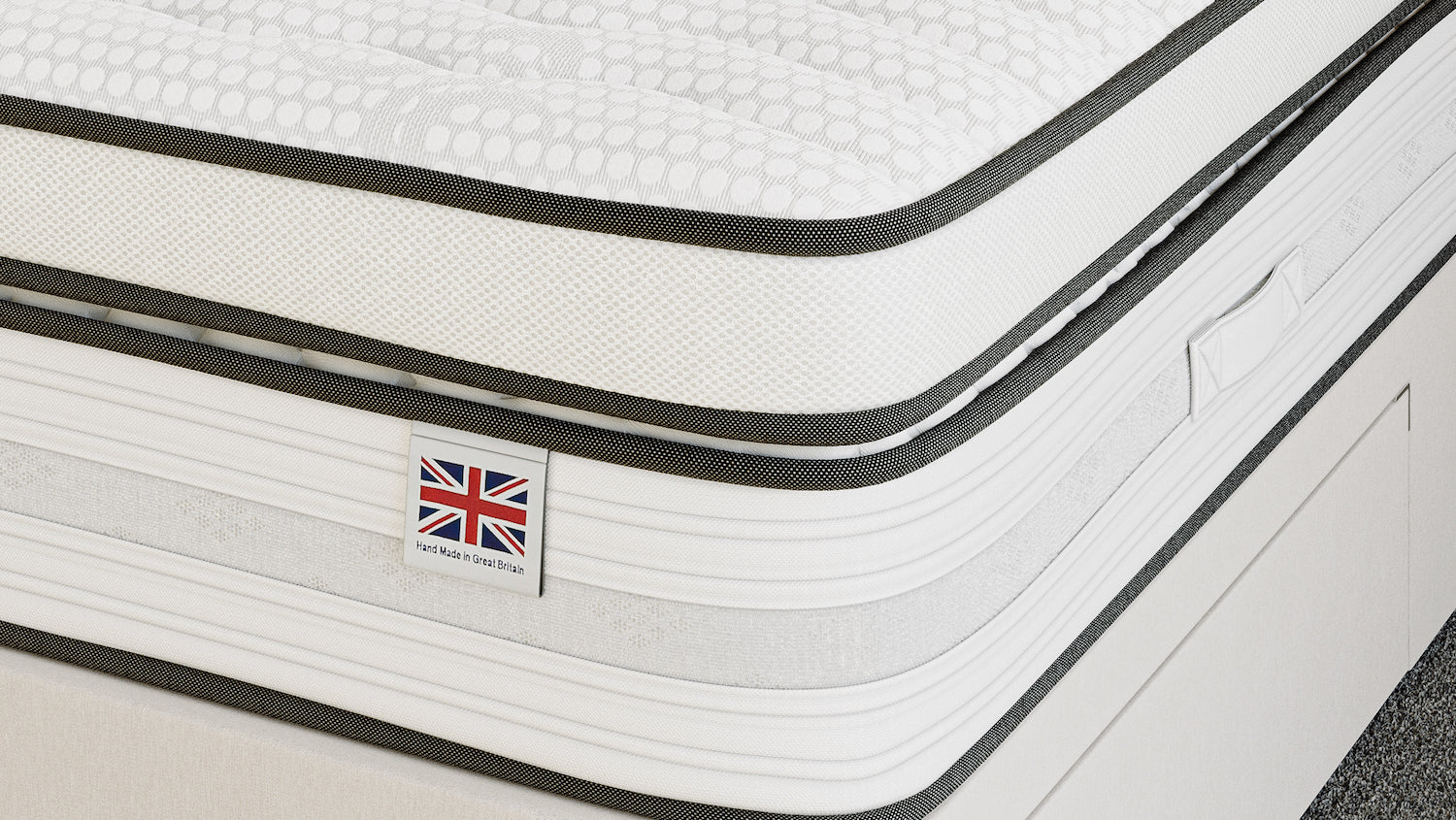 Charles Edwin Primacy 4500 mattress, close view