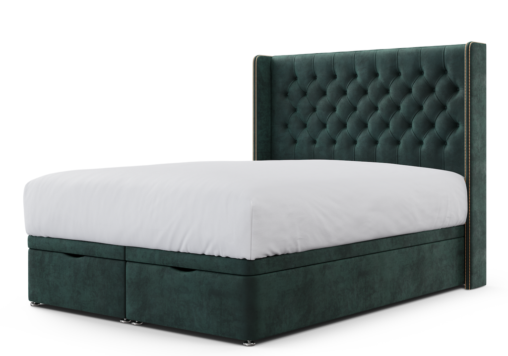 Elle Ottoman Storage Bed Including Headboard — view 2