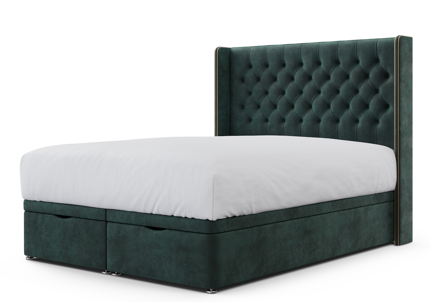 Elle Ottoman Storage Bed Including Headboard — view 2