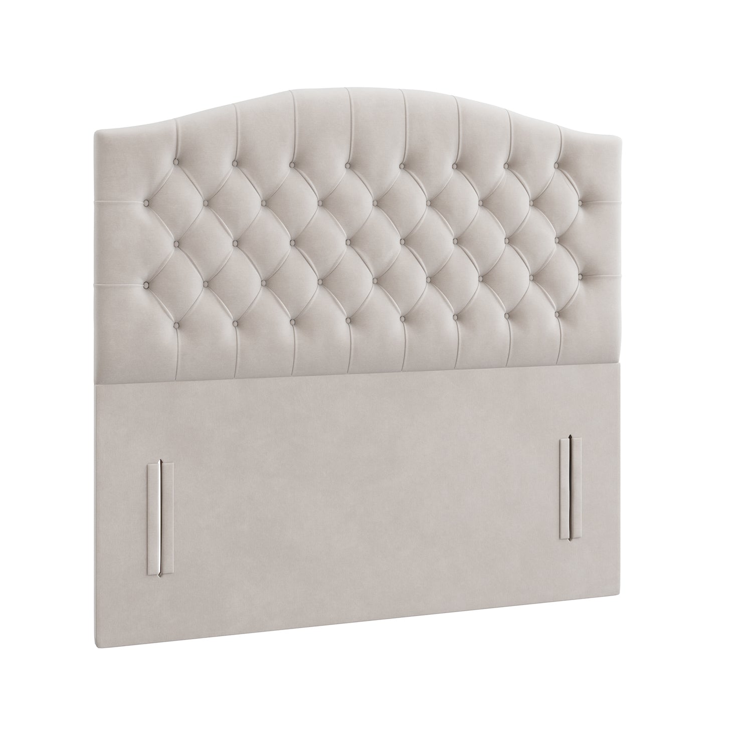 Lacey Chesterfield Buttoned Standing Headboard
