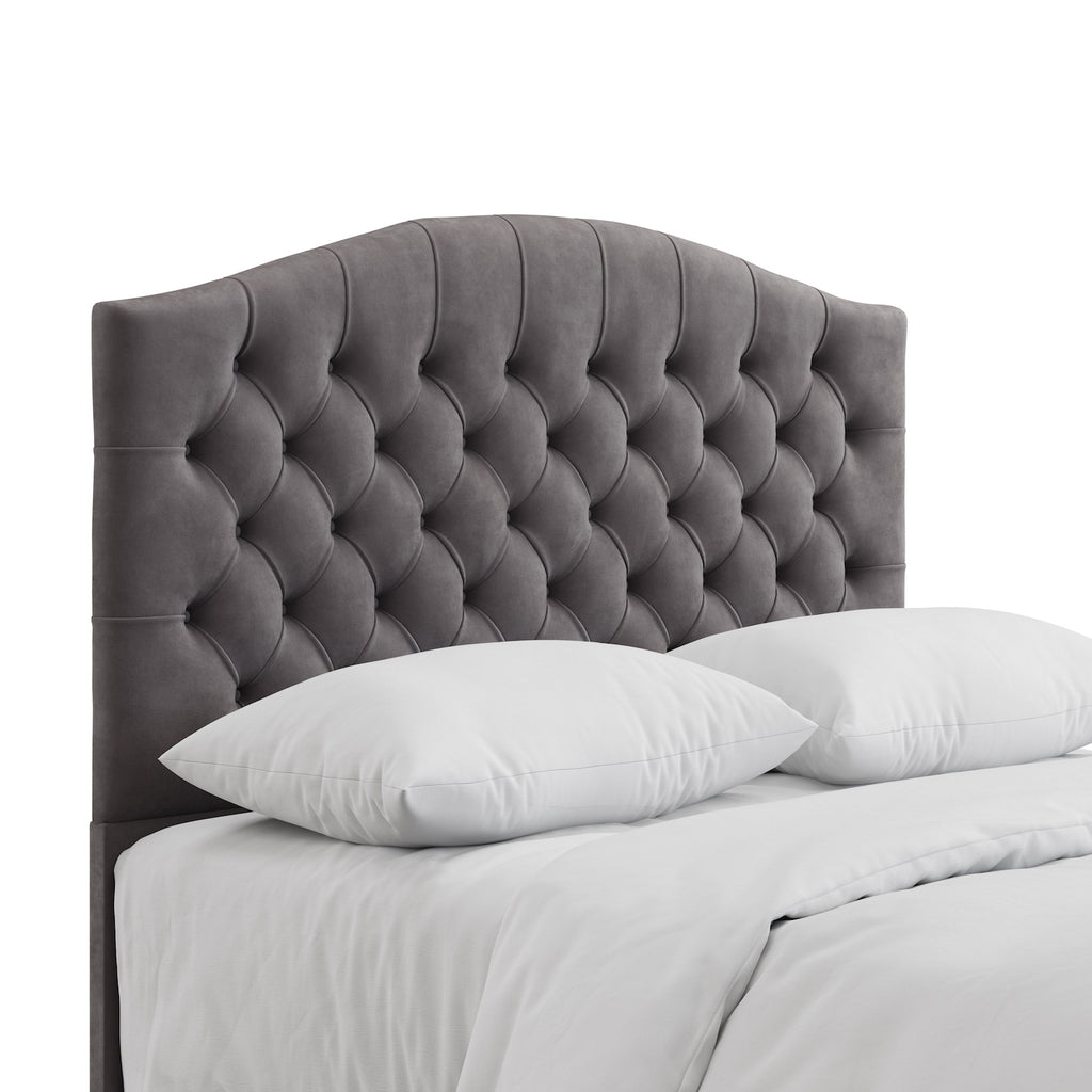 Lacey Chesterfield headboard, alternative view