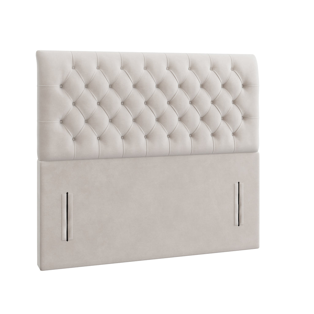 Ruffle Extra Deep Floor Standing Headboard