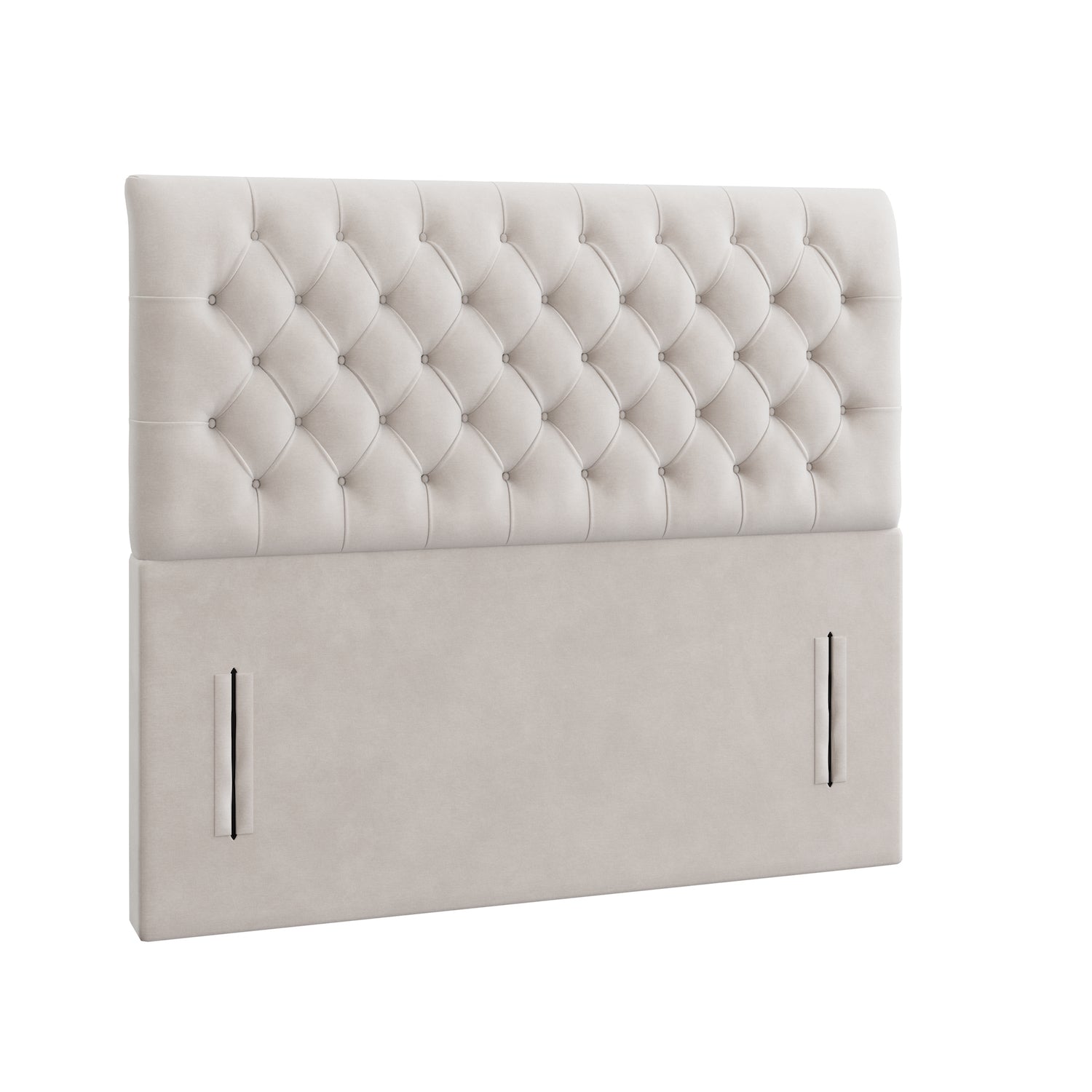 Ruffle Extra Deep Floor Standing Headboard