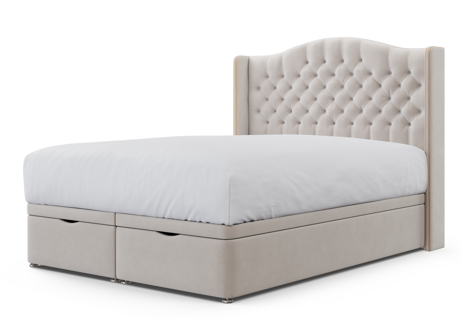 Sandringham Ottoman Storage Bed Including Headboard — view 2