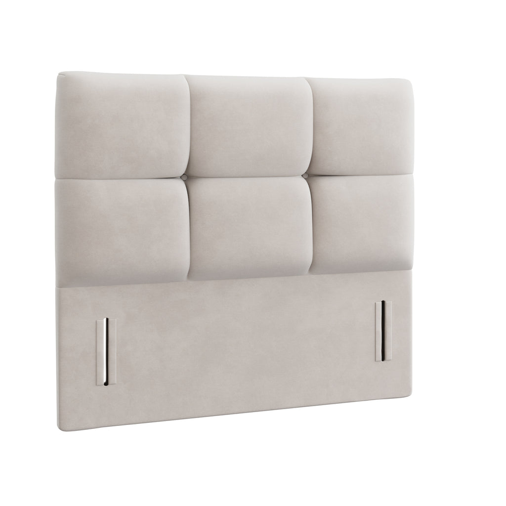 Saxton Deep Buttoned Floor Standing Headboard