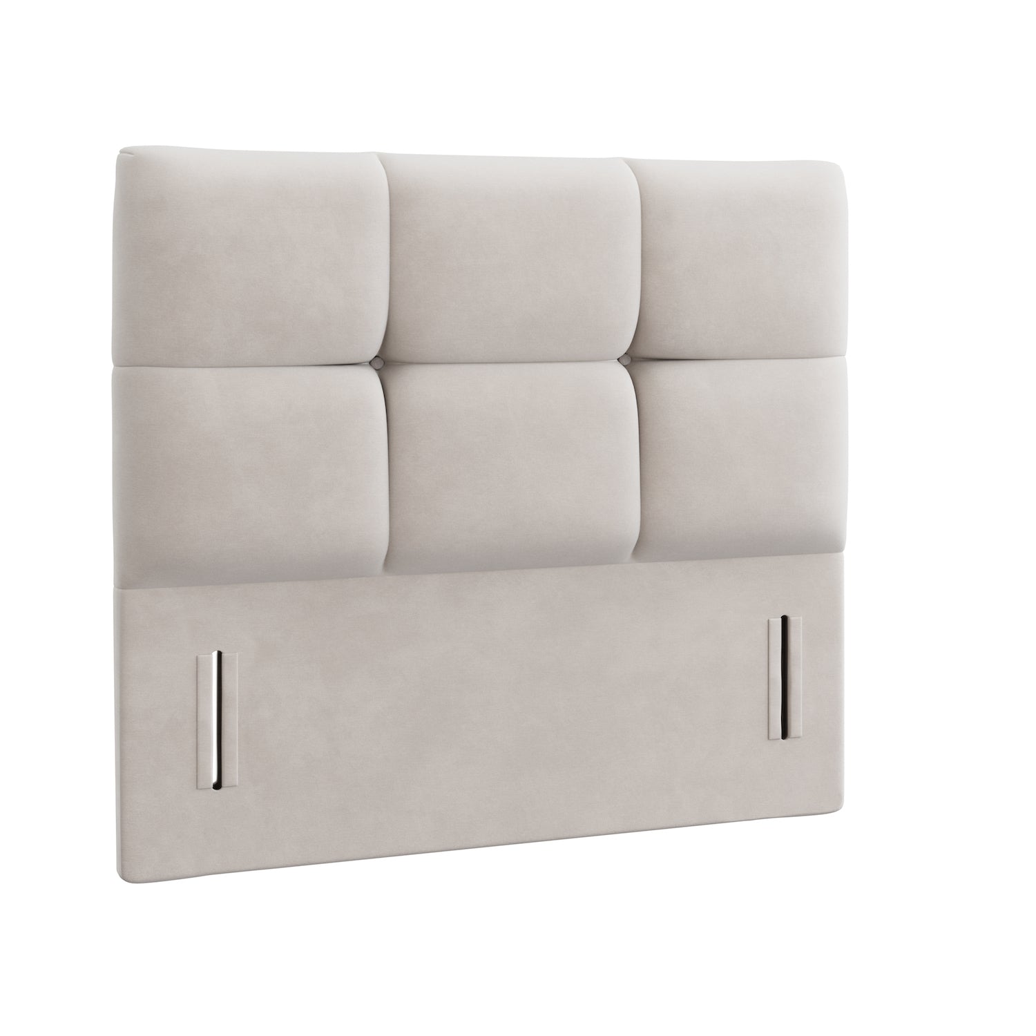 Saxton Deep Buttoned Floor Standing Headboard