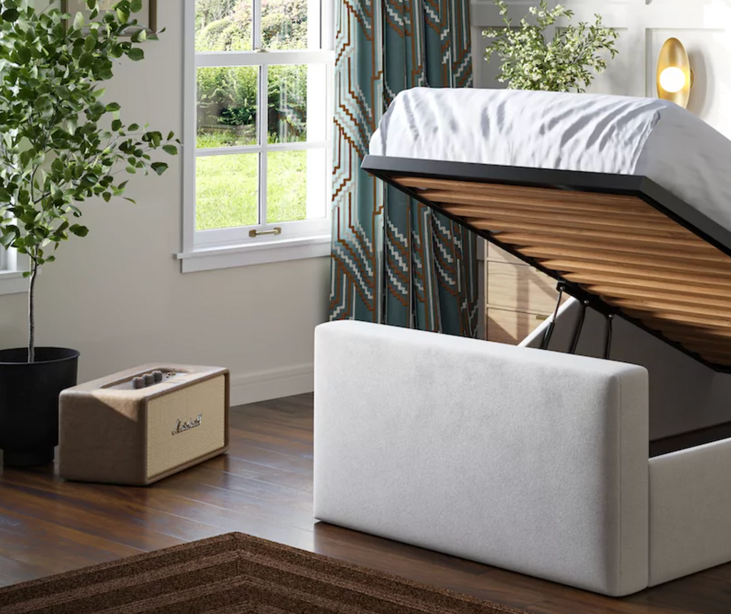Harper Kids Ottoman Bed With Safety Rail — view 3