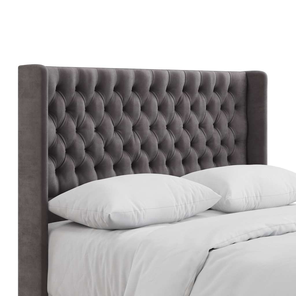 Sydney Chesterfield Wing Floorstanding Headboard