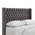 Sydney Chesterfield Wing Floorstanding Headboard