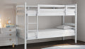 Tripoli White Solid Wood Bunk Bed