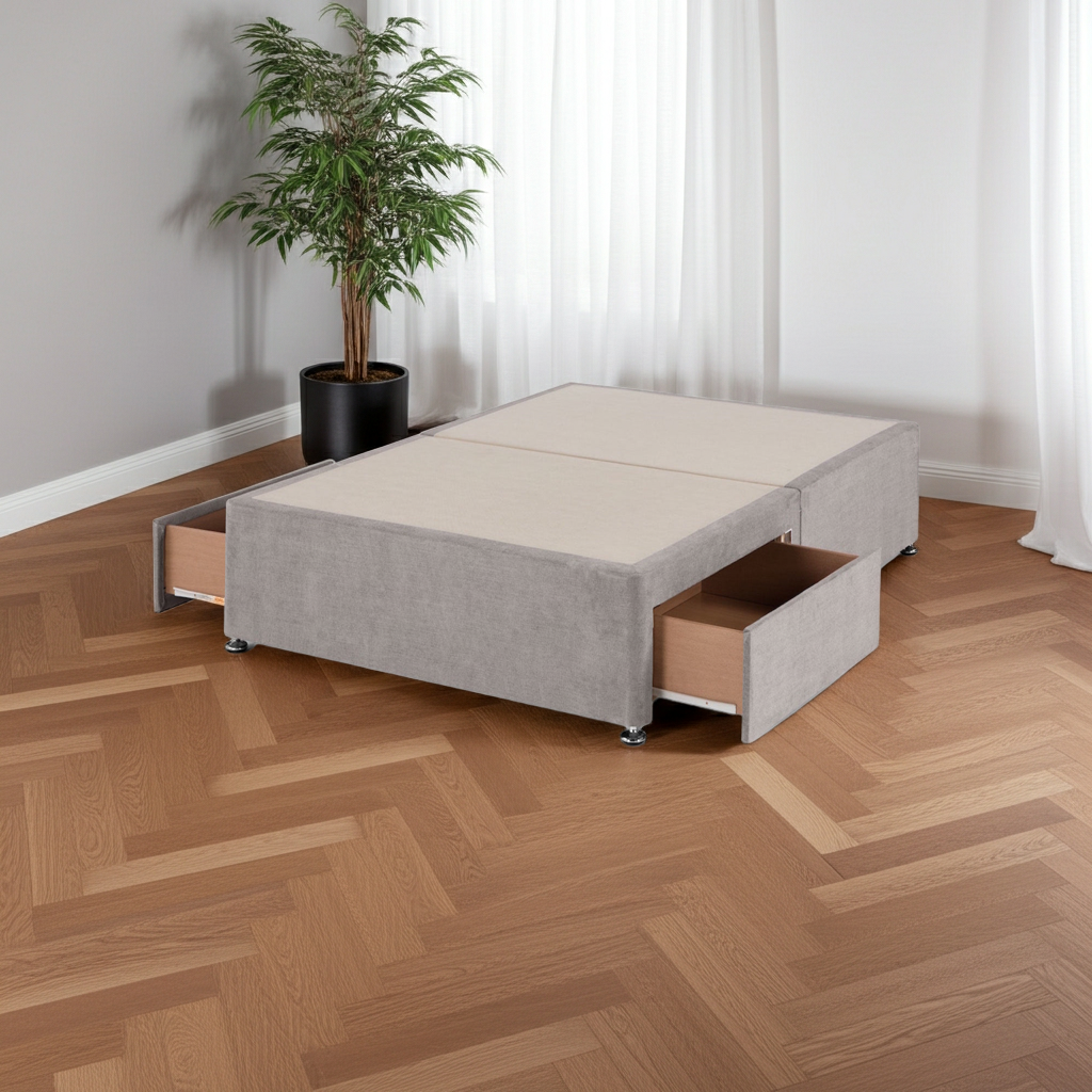 Linen Fabric Universal Divan Base