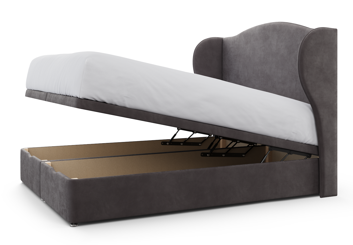 Montreal Ottoman Storage Bed Including Headboard