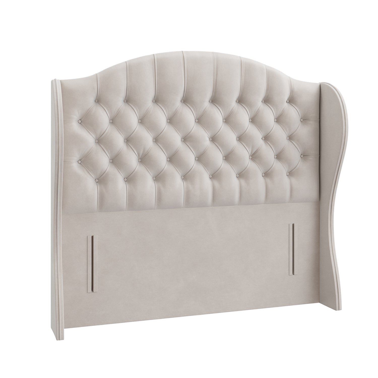 Belgravia Chesterfield Wing Floor Standing Headboard