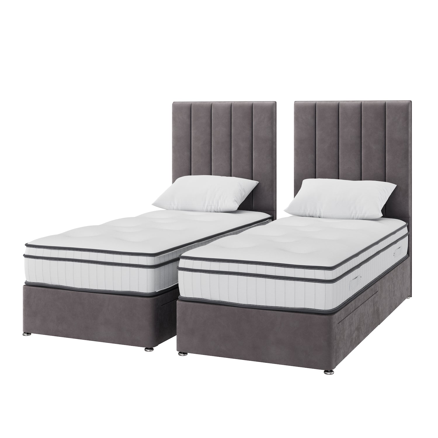 Zip and Link 2000 Pocket Spring Memory Foam Divan Set