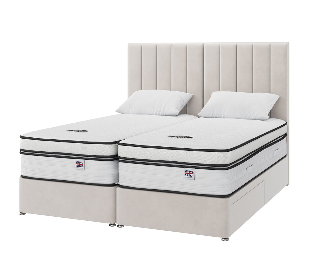 Zip and Link Primacy 4500 Pocket Gel Divan Set