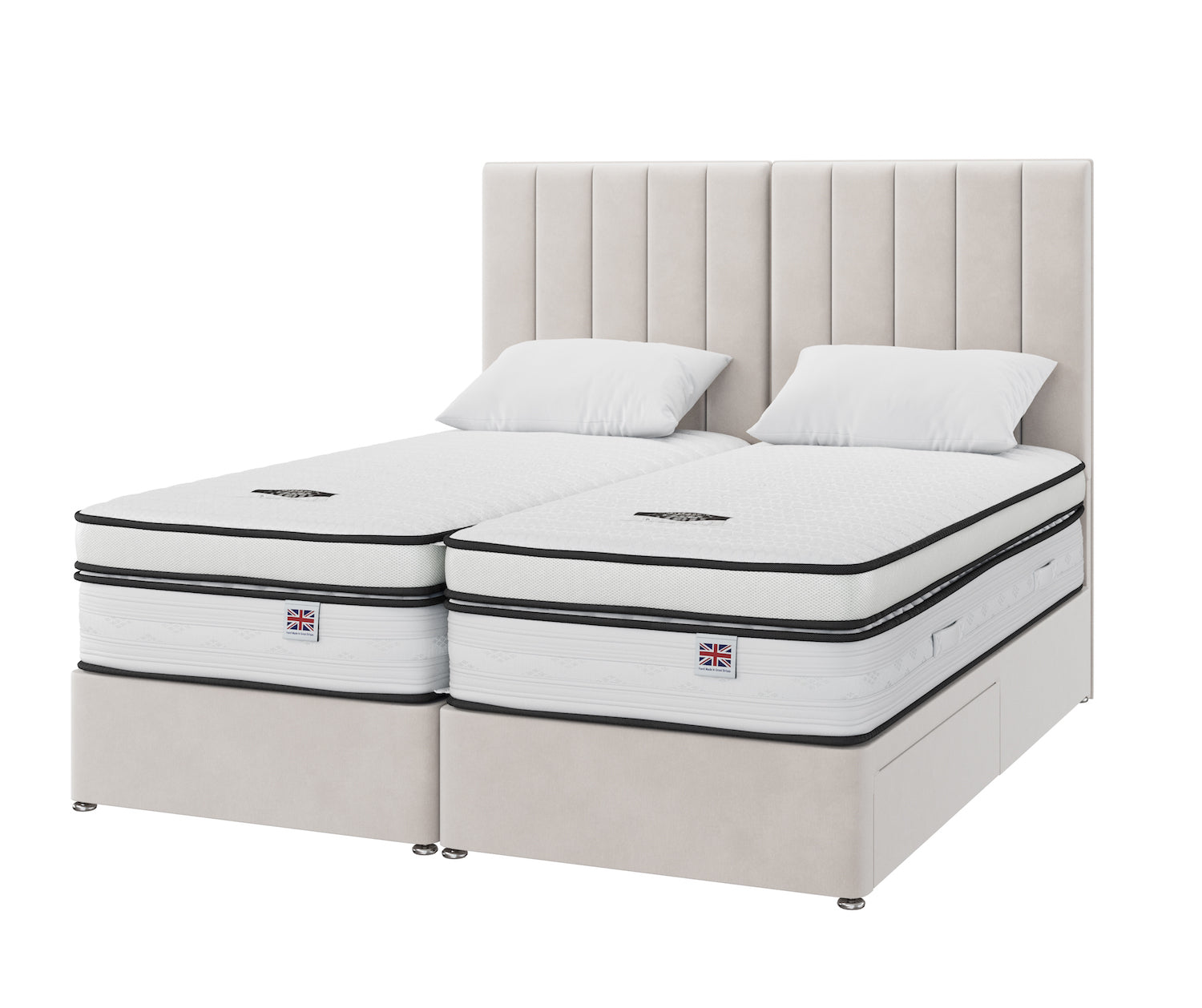 Zip and Link Primacy 4500 Pocket Gel Divan Set