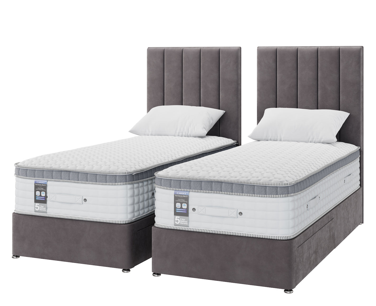 Zip and Link Peninsula 4000 Pocket Spring Divan Set