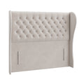 Giovana Chesterfield Wing Standing Headboard With Studs