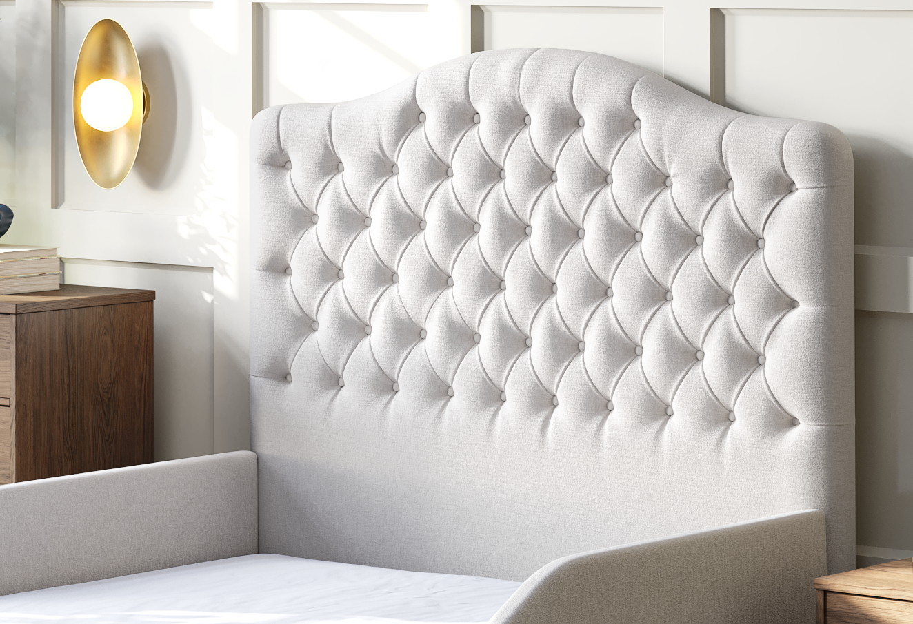Harper Kids Ottoman Bed With Safety Rail — view 2