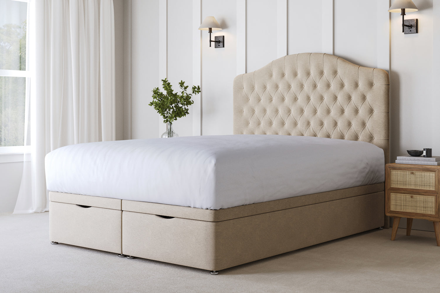 Lacey Storage Bed Including Headboard