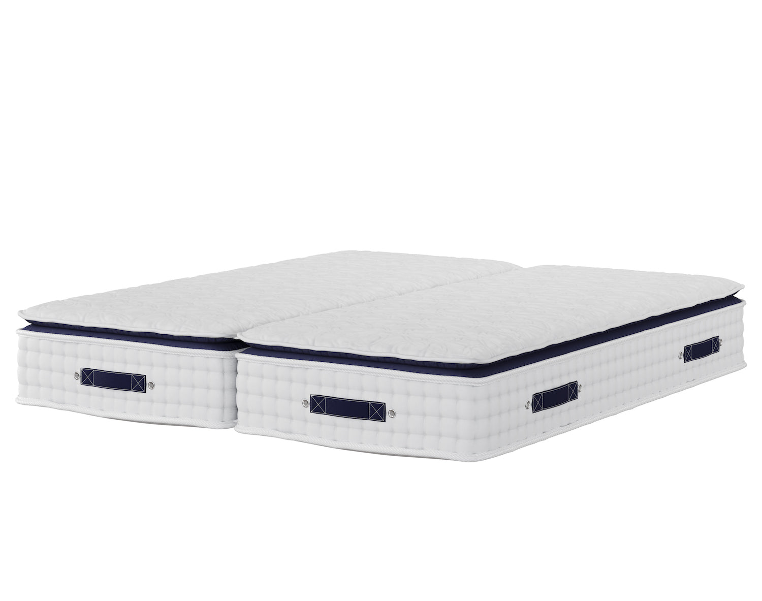 Zip and Link Marina 2000 Pocket Spring Memory Gel Pillowtop Mattress