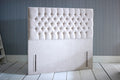 Saffron Chesterfield Buttoned Standing Headboard