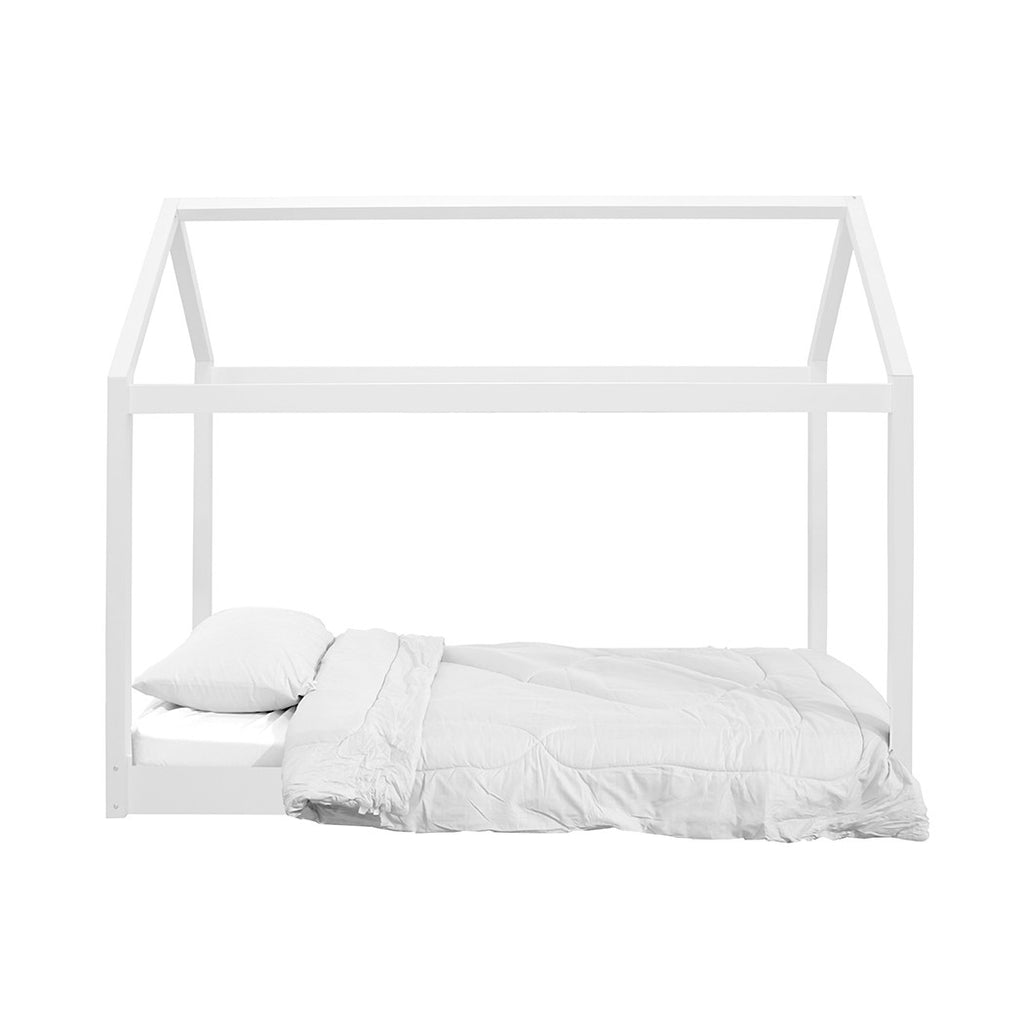 LPD Hickory House White Bed Frame — view 3