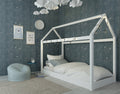 LPD Hickory House White Bed Frame