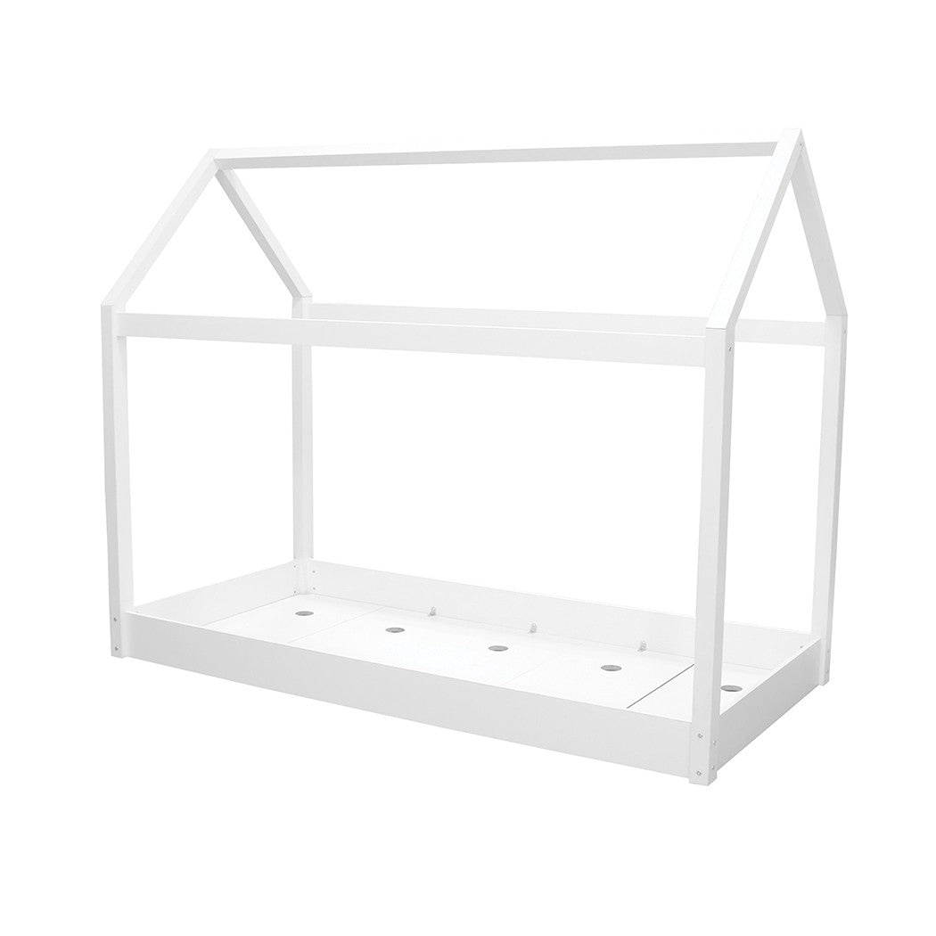 LPD Hickory House White Bed Frame — view 2