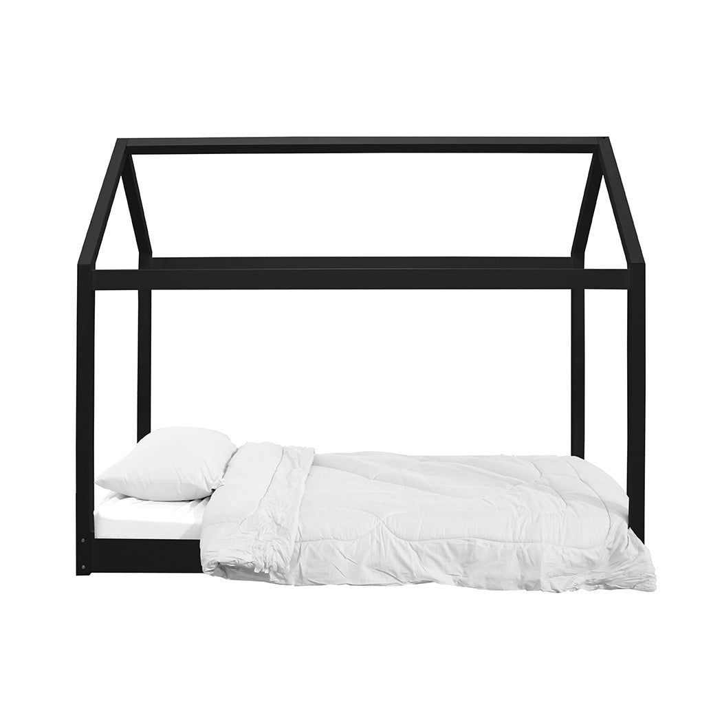 LPD Hickory House Black Bed Frame — view 3