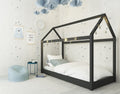 LPD Hickory House Black Bed Frame