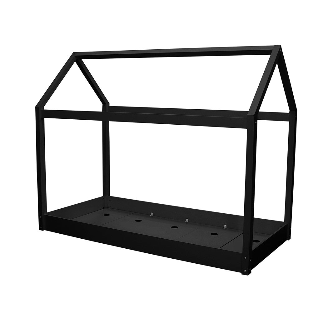 LPD Hickory House Black Bed Frame — view 2