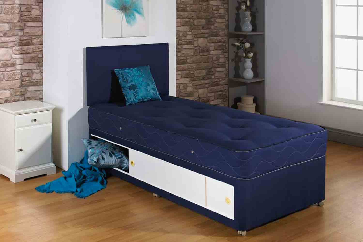 Joseph Kiddies Cotton Tufted Divan Bed