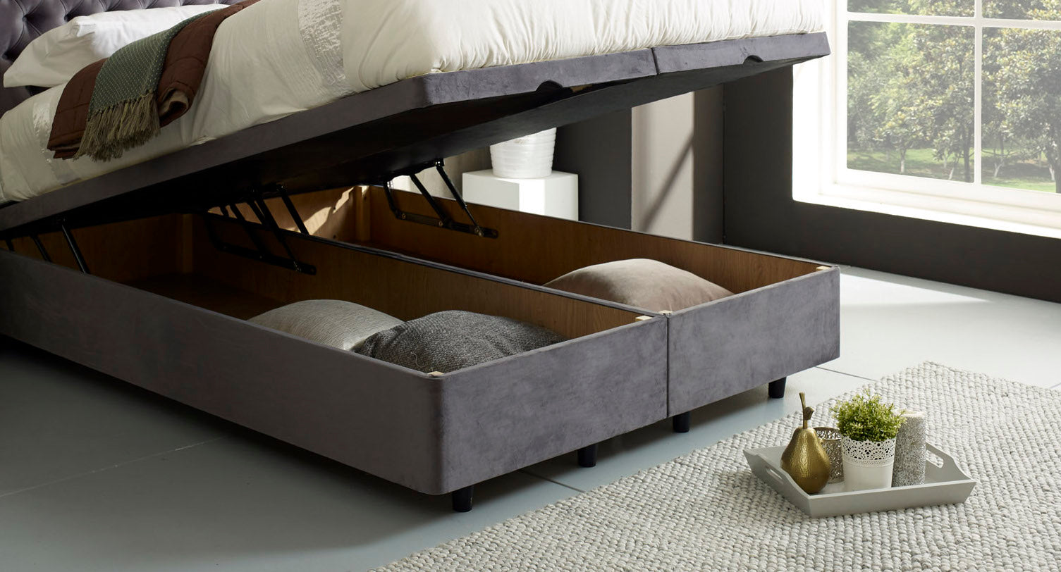 Mia Floating Ottoman Bed Frame — view 2