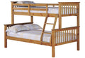 LPD Otto Trio Antique Pine Wooden Bunk Bed
