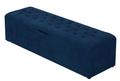 Saffron Chesterfield Ottoman Storage Box