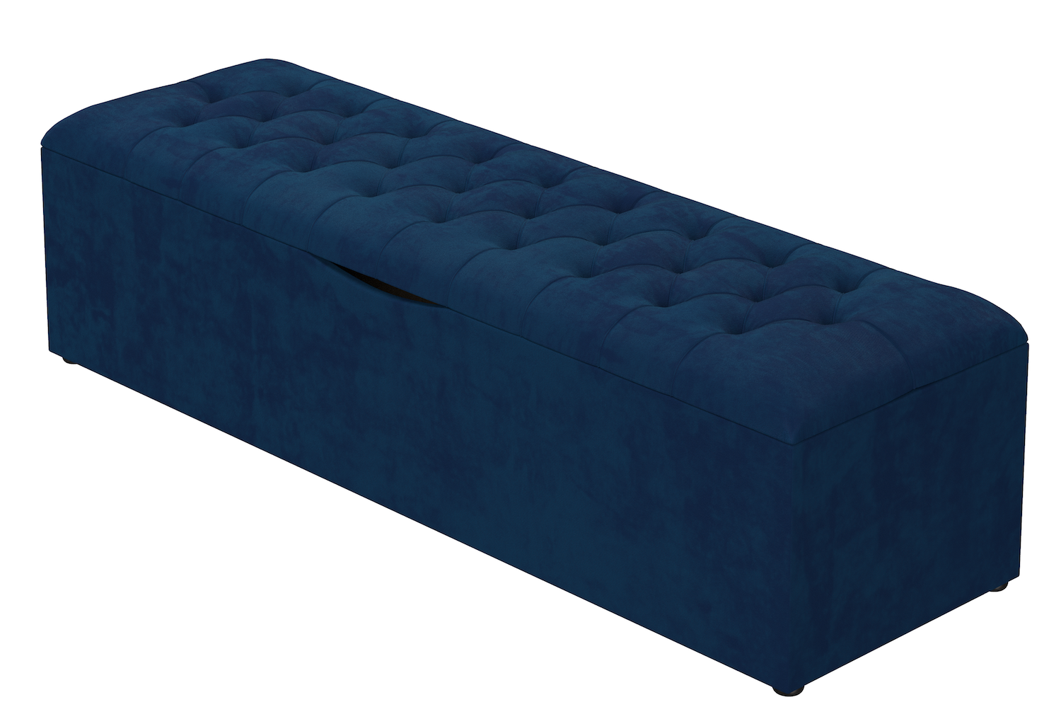 Saffron Chesterfield Ottoman Storage Box