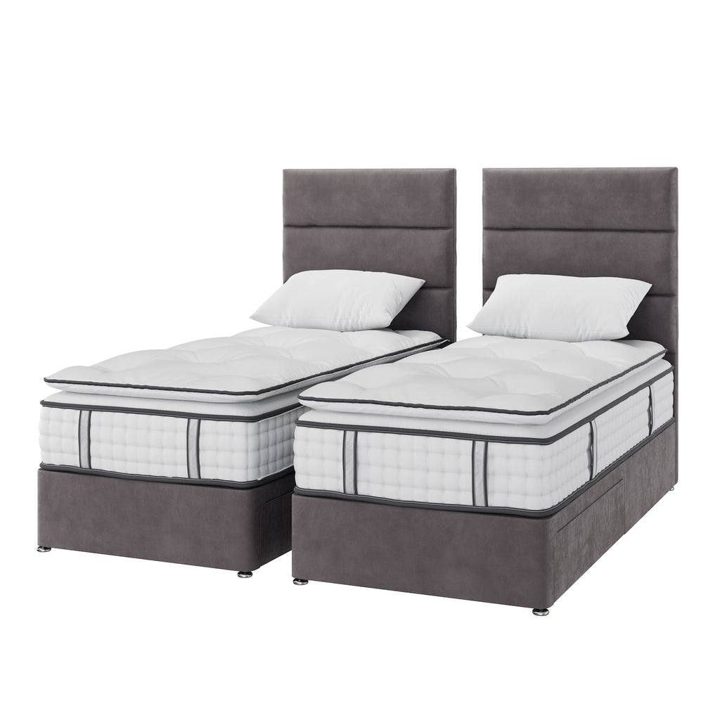 Zip and Link Sultan 3000 Pocket Pillowtop Divan Set