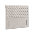 Swan Chesterfield Scrolled Floor Standing Headboard