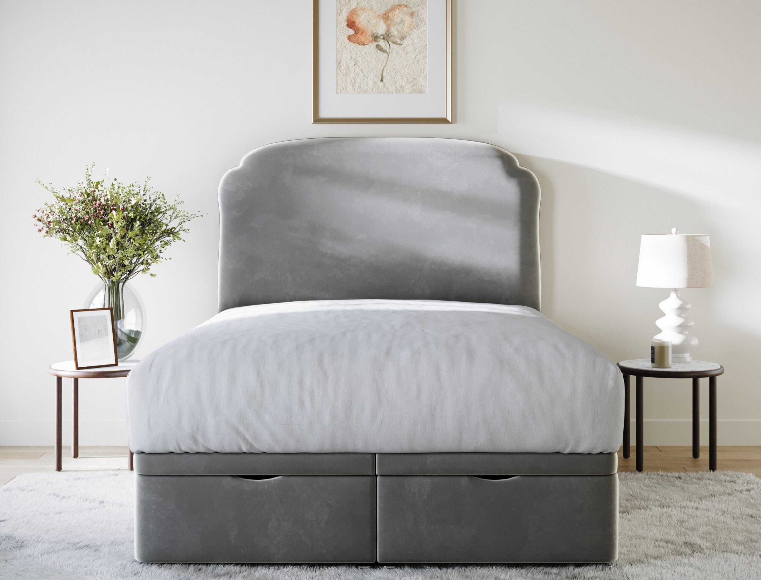 Tilbury Ottoman Storage Bed Including Headboard — view 2