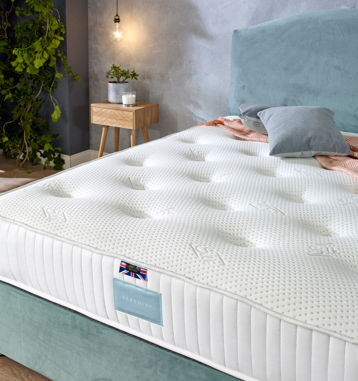 Utopia Blossom Sprung Memory Mattress